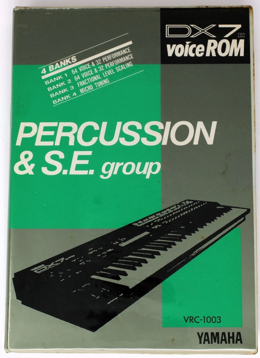 【希少】YAMAHA DX7II用ボイスROM 天の巻 Rittor Music Yahoo!オークション - Rittor Music KV-101 Voice ROM for YAMAHA DX7