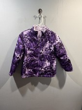 Kids Girls Unbranded Winter Jacket Size Medium 7-8 Purple