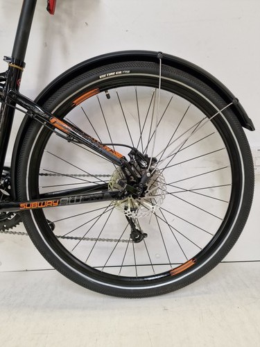 Carrera Subway All Weather Mens Black Hybrid Bike - Small (Mark/No Light) B+ - Picture 19 of 24