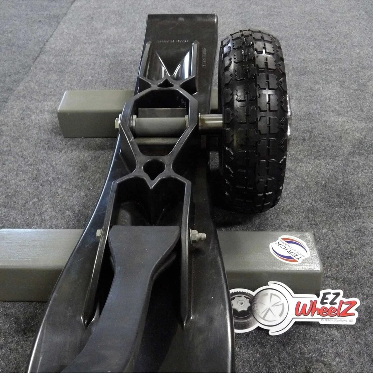 Terick Solutions 10 in. Wide 1 in. Offset EZ Wheelz EZW-10100C