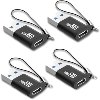 USB Adapter USB-C USB 3.0 OTG 4er Pack