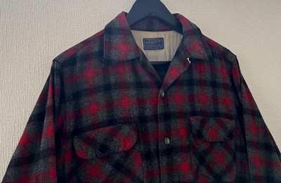 Super Special 60S Pendleton Ombre Check Shirt M Grey L | eBay