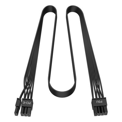 J&D PCIe Cable, Male to Male 8 Pin to 6+2 Pin GPU Power Cable, Compatible wit...