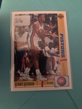1991-92 Upper Deck - Dennis Rodman #185 Plain Text Hologram