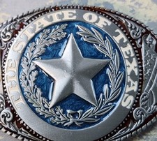 Great American Product: Texas State Seal Belt Buckle