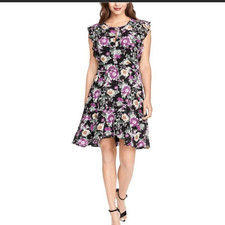 New with tags Rachel Rachel Roy floral dress, size 24 W