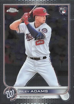 2022 Topps Chrome #103 Riley Adams Rookie BZ15