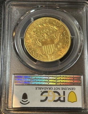 1799 Large Stars $10 Ten Dollar Draped Bust Gold Eagle PCGS AU