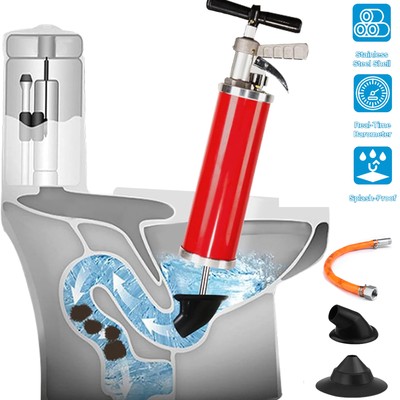 1MPa Abflussreiniger Pressluft Rohrreiniger Pumpe Druckluft Rohrreinigung DE