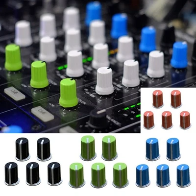 MARKENLOS 5pc EQ Dreh Knöpfe EQ Potentiometer Knopf Push Stange Kappe für Pioneer DJ Mixer