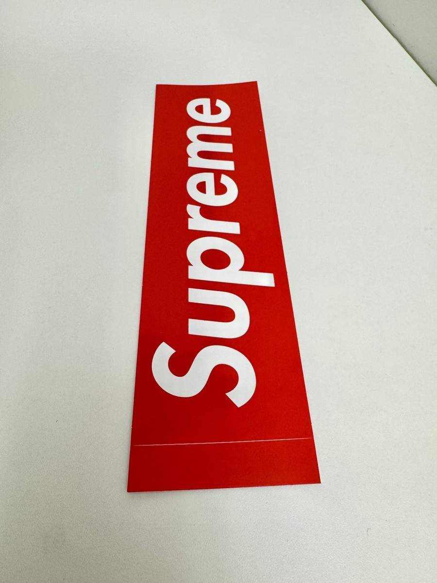 Supreme Red Box Logo Sticker Authentic Brand New same day shipping