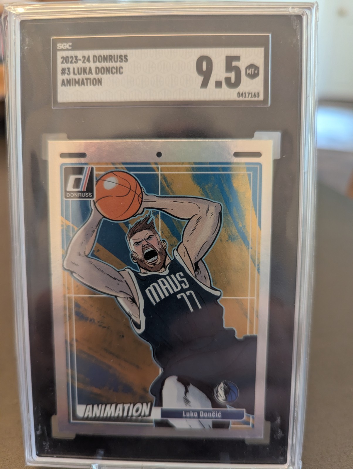 Luka Doncic, 2023-24 Donruss Animation #3
