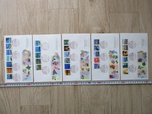 Japan Stamp First Day Cover FURUSATO Stamp (地方自治法施行60周年記念) Large format 2016