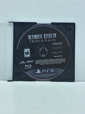 Ultimate Stealth Triple Pack PS3 Video Game Thief Hitman Deus Ex