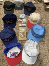 Vintage USA Shooting Team 1980’s & 90’s Hats Patch’s Pins Group Lot