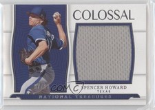 2022 Panini National Treasures Colossal Materials 37/99 Spencer Howard 6fs