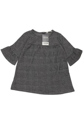 MANGO Kleid Mädchen Mädchenklied Dress Gr. 110 Baumwolle Grau #g8z1b4p
