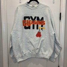 Vintage Gleason's Boxing Gym Brooklyn Training Sweatshirt XL Mike Tyson Ali