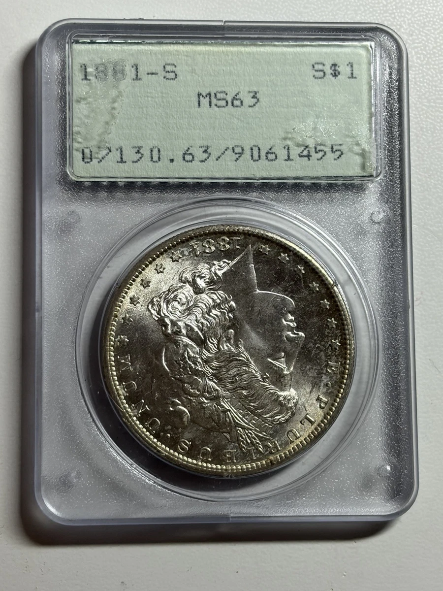 MS 63 Graded 1881 Year Morgan US Dollars (1878-1921) for sale | eBay