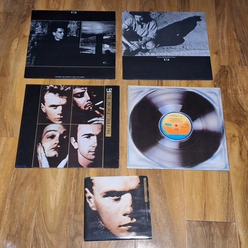U2 Job Lot X4 4-12" & 1UK45 With Or Without You Where The Streets Two Hearts ETC