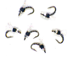 Mercury Top Secret Midge Brown Nymph Emergers - Premium Trout Fly Fishing Flies