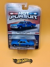 GREENLIGHT HOT PURSUIT SERIES 15 1975 DODGE MONACO  KANSAS STATE POLICE USA 🔥29
