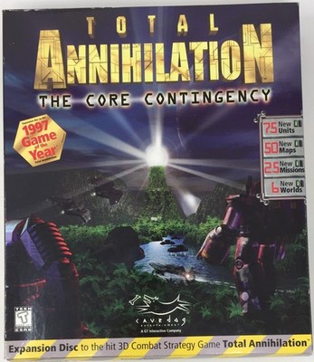 Total Annihilation - The Core Contingency PC CD-ROM Big Box  NEU  