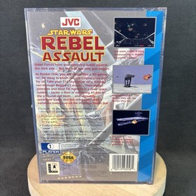 SEGA CD - Star Wars: Rebel Assault - Complete/CIB w/ Reg Card - Refurbished, Exc