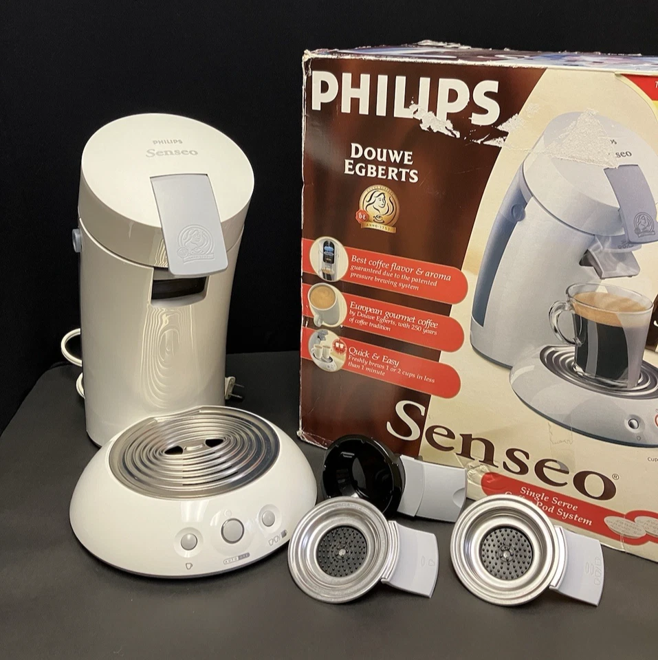 Philips Senseo HD7810 Single Serve Pod Kaffeemaschine weiß mit Podhaltern getestet