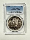 1921 Peace $1 PCGS MS65 High Relief