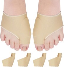 ACWOO Bunion Corrector Toe Separator, 2 Pairs Soft Silicone Bunion Corrector Big