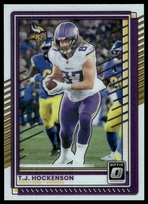 2025 Donruss Optic #145 T.J. Hockenson