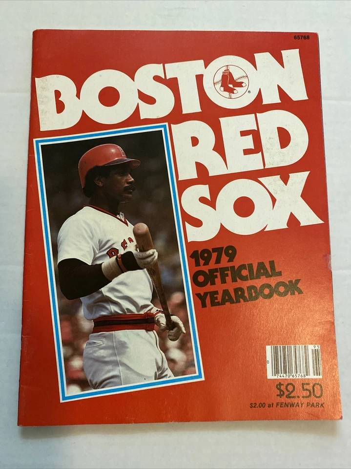 BOSTON RED SOX 1979 Yearbook 1980 Program and 1984 Old Timers Game Insert Lot - Image 2 of 4