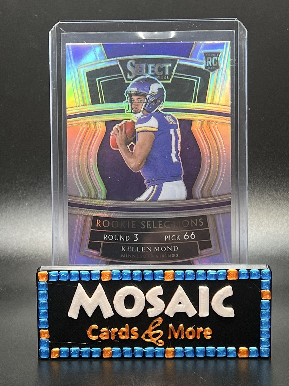 2021 RC KELLEN MOND FOTL SELECT FOOTBALL ROOKIE SELECTIONS SILVER PRIZM #RS-20