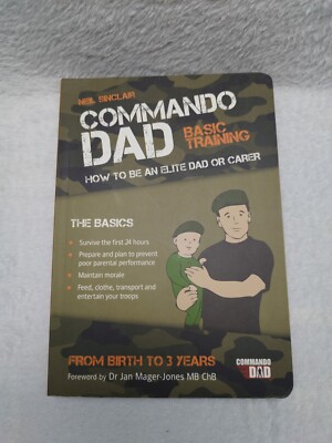 Pocket Commando Dad Advice New Recruits Neil Sinclair Mint Condition Parenting  