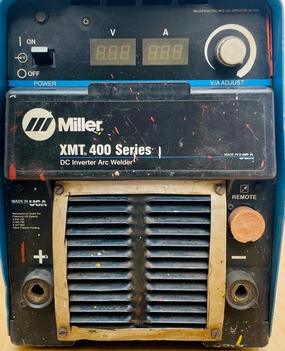 Miller XMT 400 CC/CV Inverter Welding Machine 400 Amps 400V 3 Phase #8 - Picture 7 of 9