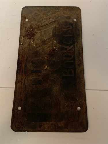 VINTAGE PA 1939 TRUCK PLATE USA LICENSE PLATE PA - Picture 7 of 12