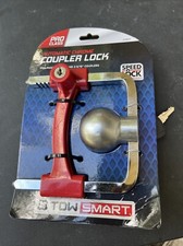 7277 Pro Class High Visibility Chrome Coupler Lock,Meets J684 testing standards