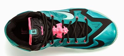 Nike LEBRON XI 11 SOUTH BEACH basketball shoe teal blue  display picture 2