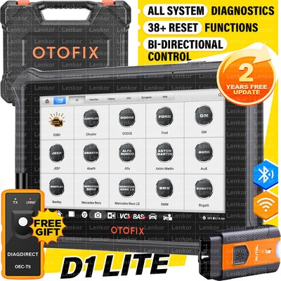 2024 OTOFIX D1 Lite Bidirectional Scanner Full System Diagnostic Key Coding Tool