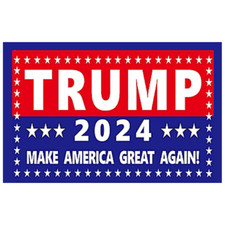 TRUMP 2024 STICKER MAKE AMERICA GREAT AGAIN-4 INCH