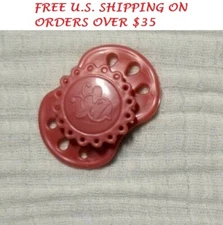 Honeybug PREEMIE Vintage Style Magnetic Pacifier reborn art doll ROSE PINK 