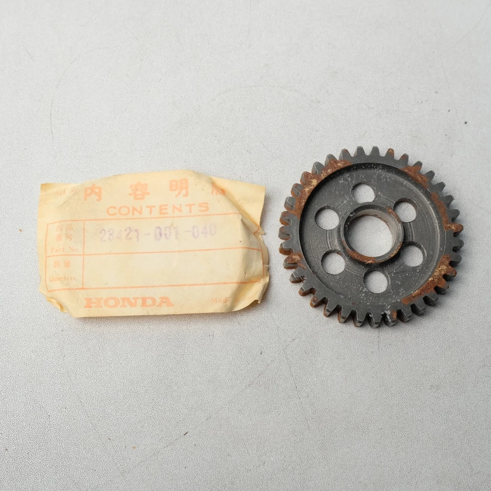 Honda C100 CA100 C102 CA102 C105 T CA105T Transmission Low Gear 35T Genuine - Image 3 of 4