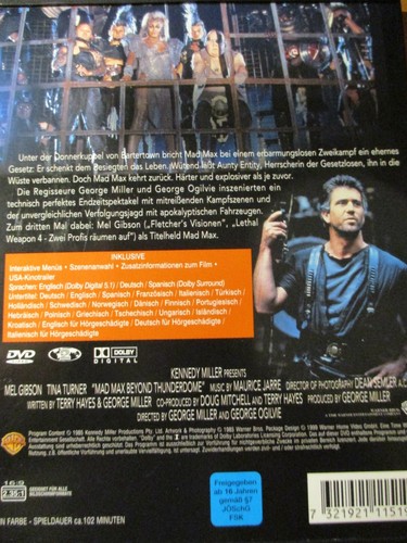 mel gibson tina turner mad max