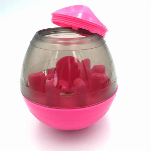 Dog Food Balls Tumbler Pet Puppy Feeder Dispenser Bowl Toy Leak Food Interactive - Picture 20 of 21