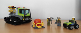 Lego City 60122 Volcano Caterpillar Inc Original Box Complete VGC