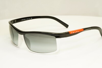 Prada 2004 Rare Sunglasses Vintage Black Smoke Gradient Mens  display picture 3