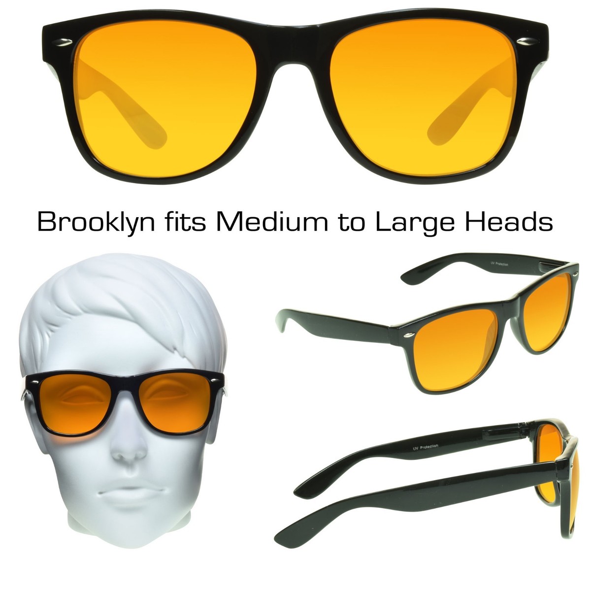 Brooklyn 136 casu eyewear HD Blue Light Blocking Sunglasses