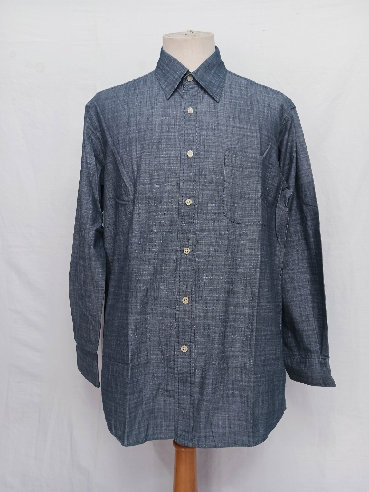 Jeaning Garage Gray Cotton Men