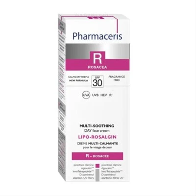 Pharmaceris R Lipo-Rosalgin Lindernd Akne Rosacea Anti-rötung Creme SPF30 30ml